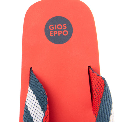 GIOSEPPO Flip Flop Sandals EU 31 UK 13 US 13.5 Woven Logo Patch gallery photo number 6