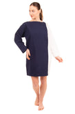 RRP €255  SLEEPY JONES Nightdress Size XS Two Tone Color Block Made in USA gallery photo number 2