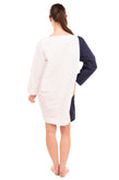 RRP €255  SLEEPY JONES Nightdress Size XS Two Tone Color Block Made in USA gallery photo number 4