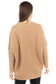 VICOLO Jumper One Size Cashmere Angora & Wool Blend Ribbed Made in Italy gallery photo number 4