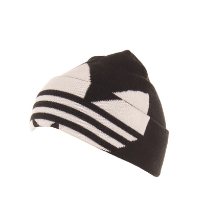 ADIDAS ORIGINALS Youth Beanie Cap One Size Embroidered Logo Intarsia