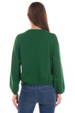 VICOLO Jumper One Size Cashmere Angora & Wool Blend Thin Knit Made in Italy gallery photo number 4