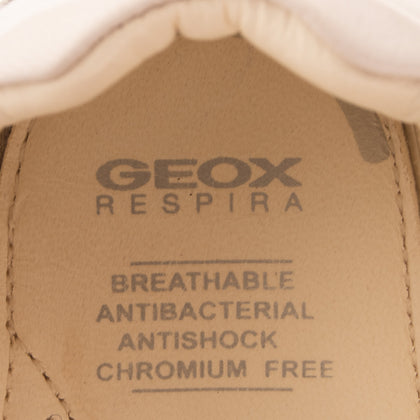 GEOX RESPIRA Leather Sneakers Size 19 UK 3 US 4 Antibacterial Breathable Logo gallery photo number 8