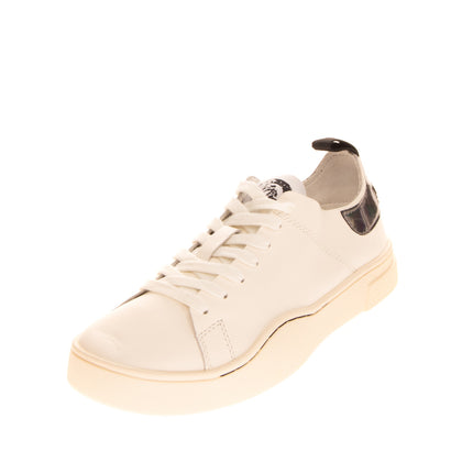 RRP €140 DIESEL S-CLEVER LS W Leather Sneakers Size 38.5 UK 5.5 US 8 Iridescent gallery photo number 2