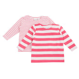 NAME IT T-Shirt Top Set Size 2-4M / 62CM Striped Pattern Long Sleeve Round Neck gallery photo number 1