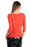 RRP €110 ROSSOPURO Jumper Size 42 - M Thin Knit Inverted Pleat Made in Italy gallery photo number 4