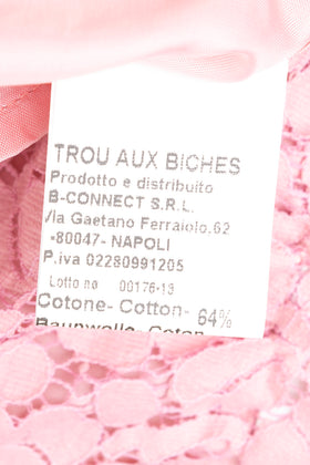 TROU AUX BICHES Lace Shorts Size IT 42 S Floral  Elasticated Waist Made in Italy gallery photo number 8
