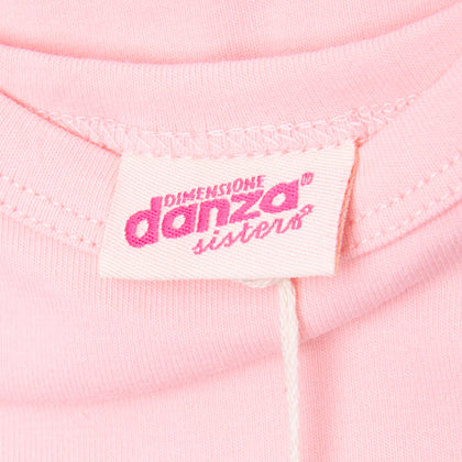 DIMENSIONE DANZA SISTERS Body Top Size 3Y Pink Round Neck Made in Portugal gallery photo number 5