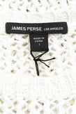 RRP €290 JAMES PERSE Jumper Size 2 / M Linen Blend Elbow Sleeve Medium Open Knit gallery photo number 6