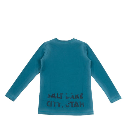 NAME IT T-Shirt Top Size 7-8Y / 122-128CM Coated Front & Back Faded  Effect gallery photo number 2