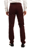 RRP €130 VI.E SIX EDGES Flannel Chino Trousers Size 33 Stretch Side Stripes gallery photo number 4