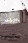 SHOCKLY Chino Style Trousers Size IT 44 M Garment Dye Elasticated Cuffs Slim Fit gallery photo number 5