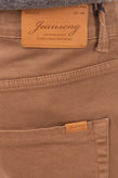 JEANSENG Jeans W32 Stretch Garment Dye Logo Patch Button Fly gallery photo number 5