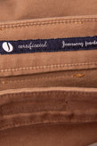 JEANSENG Jeans W32 Stretch Garment Dye Logo Patch Button Fly gallery photo number 6