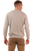 RRP €125 ANDREA FENZI Jumper Size 52 - XL Thin Knit Long Sleeve Crew Neck gallery photo number 3