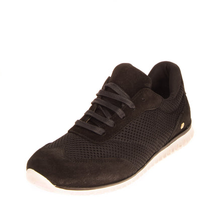 RRP €125 CUPLE Leather & Mesh Sneakers EU 37 UK 4 US 6.5 Treated Logo Stud gallery photo number 1