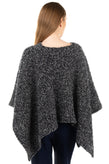 RRP €195 CRISTINA ROCCA Boucle Poncho One Size Wool Blend Made in Italy gallery photo number 4