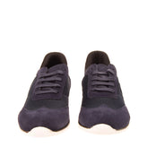 RRP€125 CUPLE Suede Leather & Mesh Sneakers EU 41 UK 8 US 9.5 Logo Stud Lace Up gallery photo number 3
