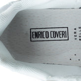 ENRICO COVERI Leather & Canvas Sneakers EU 29 UK 10.5 US 11.5 Logo Round Toe gallery photo number 10