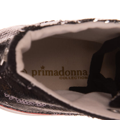 PRIMADONNA COLLECTION High Top Sneakers EU41 UK8 US10 Reverse Sequins Dirty Look gallery photo number 6