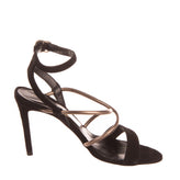 RRP €115 FEDERICA STELLA Leather Ankle Strap Sandals EU39 UK6 US9 Made in Italy gallery photo number 3