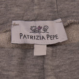PATRIZIA PEPE Sweat A-Line Skirt Size TA / 18Y Bow Detail Lace Trim Coated Hem gallery photo number 4
