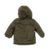NAME IT Quilted Jacket Size 4-6M 68CM Sherpa Inside Embroidered Full Zip gallery photo number 3