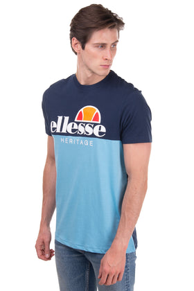 ELLESSE T-Shirt Top Size L LIMITED Coated Logo Front Crew Neck Short Sleeve gallery photo number 3