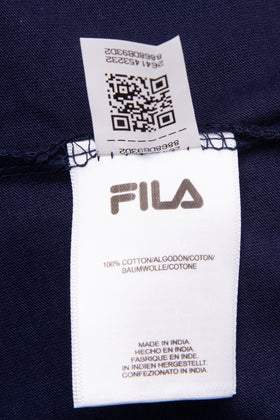 FILA T-Shirt Top Size S Logo Patched & Straps Crew Neck Short Sleeve gallery photo number 8