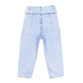MARC ELLIS Jeans Size 10Y Acid Wash Belted High Waist Cropped Slim Fit gallery photo number 2