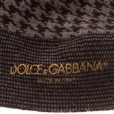 DOLCE & GABBANA Everyday Socks Size L / 10-12Y Long Houndstooth Made in Italy gallery photo number 3