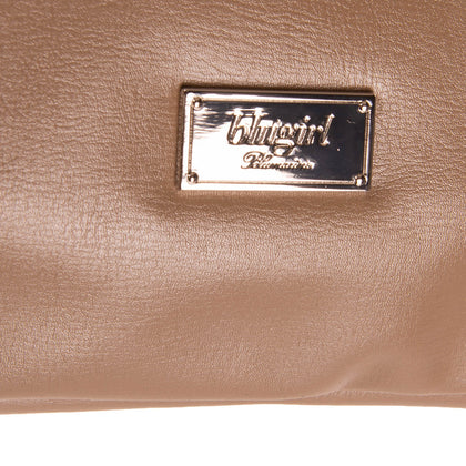 RRP €175 BLUGIRL BLUMARINE Hobo Bag Large Front Pocket Logo Detailing Zipped gallery photo number 7