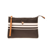 U.S.POLO ASSN. Wristlet Clutch Bag Textured- PU Leather Detachable Strap Zipped gallery photo number 1