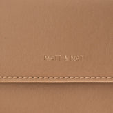 MATT & NAT Clutch Bag Crumpled PVC Leather Detachable Strap Magnetic Flap gallery photo number 5
