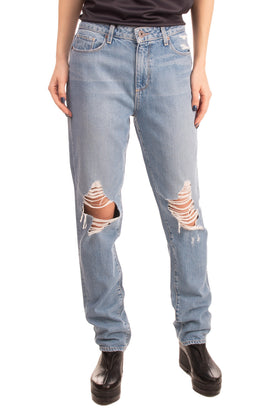RRP €150 PAIGE Jeans Size 29 Ripped Garment Dye Boyfriend Fit Made in USA gallery photo number 1