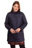 RRP €345 [C]STUDIO CLUB Coat Size IT 44 / M Padded Honeycomb Pattern Quilted gallery photo number 7