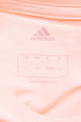 ADIDAS T-Shirt Top Size 2XS Coated Logo Short Sleeve Two Tone Crew gallery photo number 6