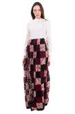 RRP €1190 MIKAEL AGHAL Maxi Skirt Dress Size US 2 / XS Floral Lace Bow Tie gallery photo number 3