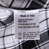 ALETTA Fit & Flare Dress Size 6Y / 116CM Plaid Ruffle Trim Tie Bow Made in Italy gallery photo number 5