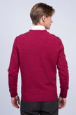 HACKETT Wool Jumper Size XL Thin Knit Embroidered Logo Long Sleeve V-Neck gallery photo number 5