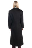 RRP €2755 GIORGIO ARMANI Angora & Wool Overcoat Size 40 / S Black Silk Lined gallery photo number 6