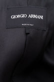 RRP €2755 GIORGIO ARMANI Angora & Wool Overcoat Size 40 / S Black Silk Lined gallery photo number 9