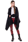 RRP €575 SIMONE ROCHA Wrap Scarf Cardigan One Size Alpaca & Wool Blend Chunky gallery photo number 1