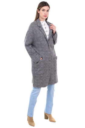 RRP €390 MANILA GRACE Blazer Jacket US4-8-6 1 S Wool Blend Prince of Wales gallery photo number 4