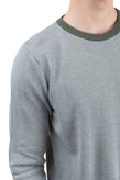 RRP€105 GIOFERRARI Jumper Size 50 / L Thin Knit Two Tone Long Sleeve Crew Neck gallery photo number 5
