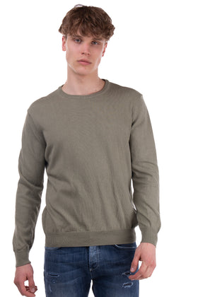RRP €115 ANDREA FENZI Jumper Size 52 / XL Thin Knit Long Sleeve Round Neck gallery photo number 2