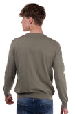 RRP €115 ANDREA FENZI Jumper Size 52 / XL Thin Knit Long Sleeve Round Neck gallery photo number 4