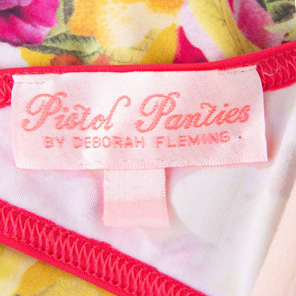 RRP €125 PISTOL PANTIES By DEBORAH FLEMING Bikini Set Size UK 12 / M Floral gallery photo number 5