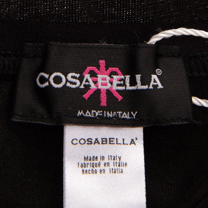 COSABELLA 7 PACK Thong Knickers Plus Size 2X Lined Black Made in Italy gallery photo number 5