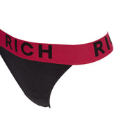 JOHN RICHMOND UNDERWEAR Thong Knickers Size 44 / S Partly Lined Made in Italy gallery photo number 3